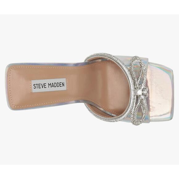 Steve Madden Women's Embellish Dress Sandal | Iridescent  SZ 9. MSRP 110 - Picture 6 of 7
